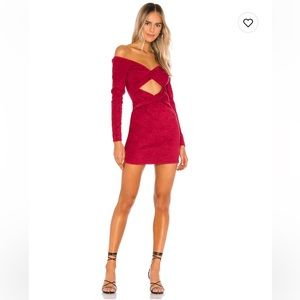 Lovers and Friends Raisa Mini Dress Chili Pepper Size M